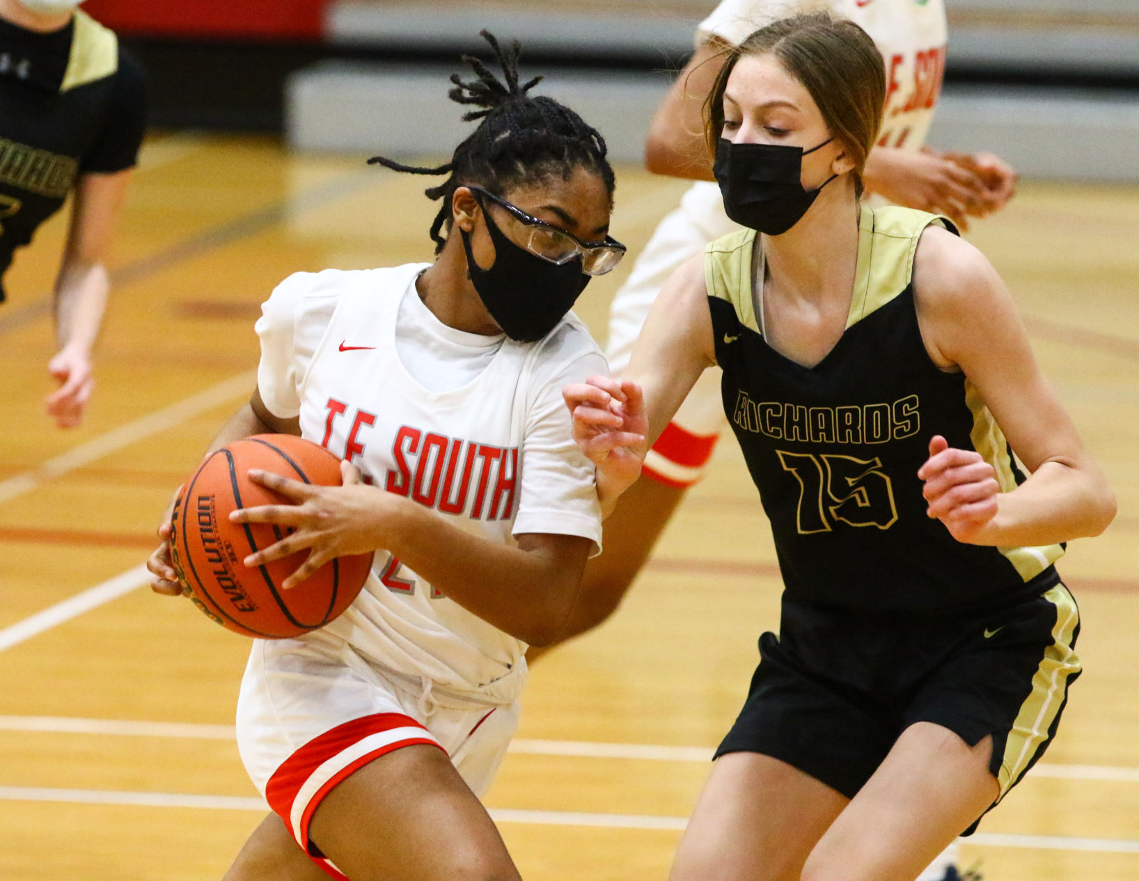 Richards at TF South girls basketball